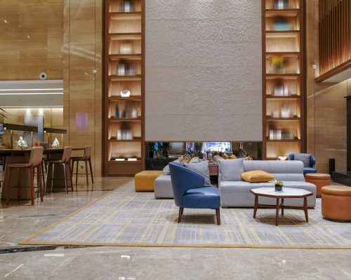 Hotel,Lobby,Interior,,Modern,Style.